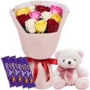 online valentines day flower bear balloon chocolate to philippines